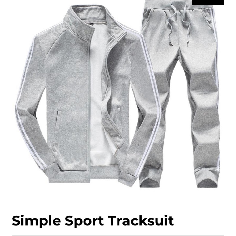 Grey tracksuit